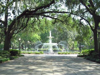 Savannah Forsyth Park fountain